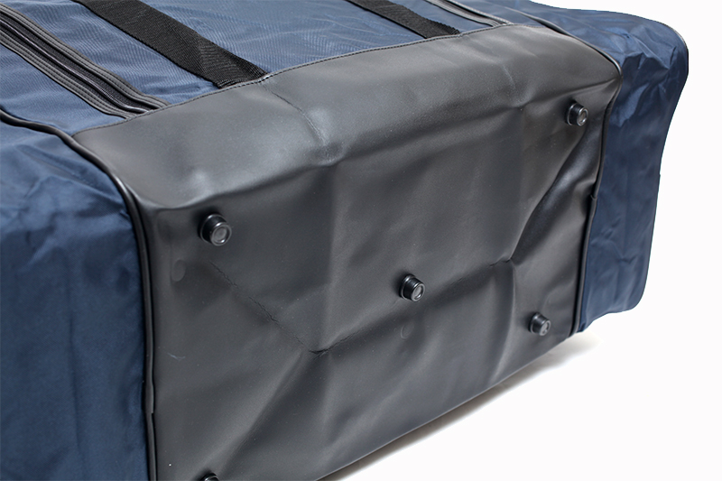 両サイドポケット付 ハイパロンボストンバッグ 紺単色