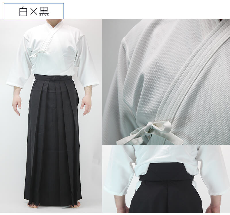  2WAY剣道防具キャリー+織刺風ジャージ剣道着・上製テトロン剣道袴【防具袋・剣道着・剣道衣・剣道袴セット】