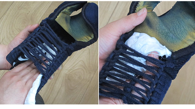 稽古後の剣道防具のお手入れ