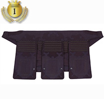 「源心」紺鹿革4mm 垂【受注製作】