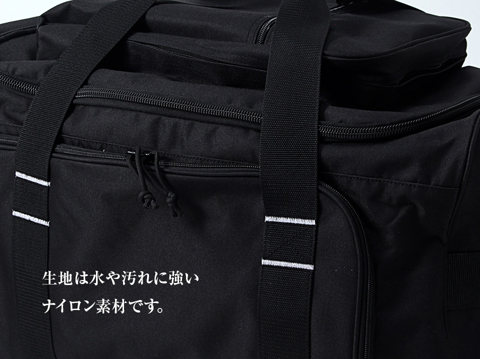  2WAY剣道防具キャリー+織刺風ジャージ剣道着・上製テトロン剣道袴【防具袋・剣道着・剣道衣・剣道袴セット】