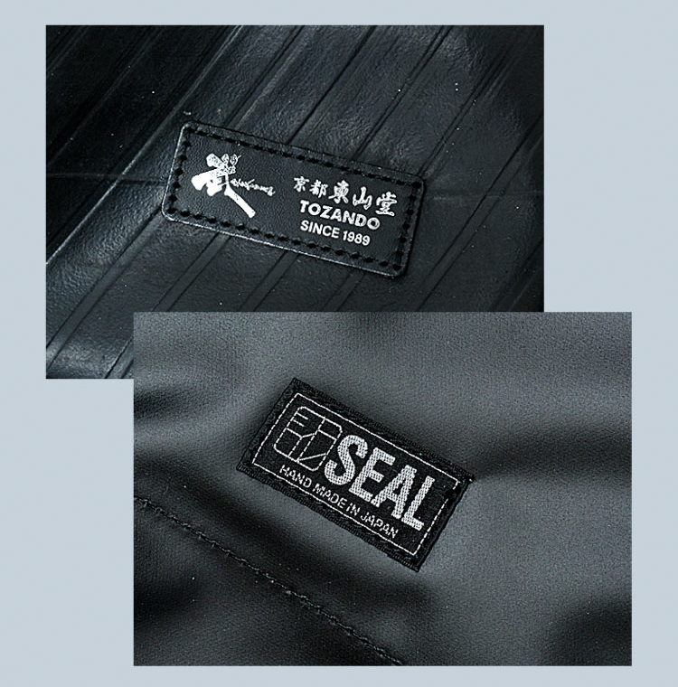 東山堂×SEALコラボ 剣道用バックパック タグ画像