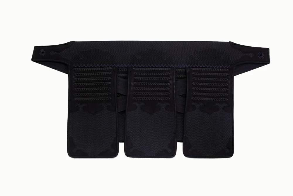 3mmフィットステッチクラリーノ 小桜印伝風 垂【MSサイズ】