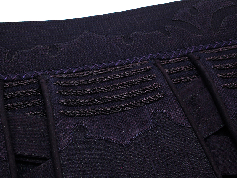 4mmフィットステッチ織刺 トンボ印伝風 垂