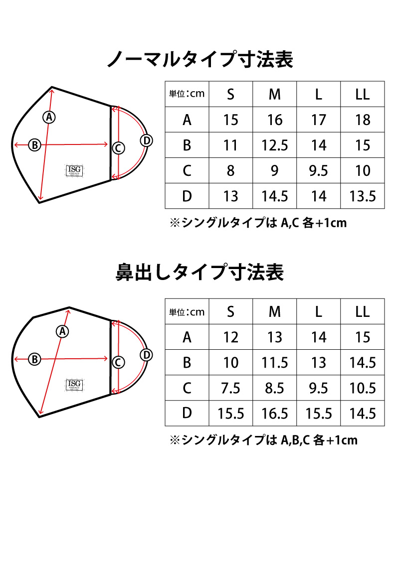 ISGインナーマスク[面マスク]