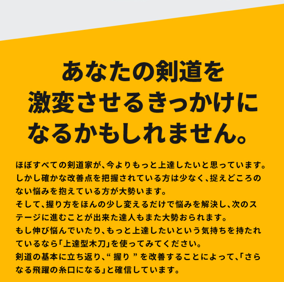 上達型 樋入木刀 34・36サイズ 【木刀・剣道】