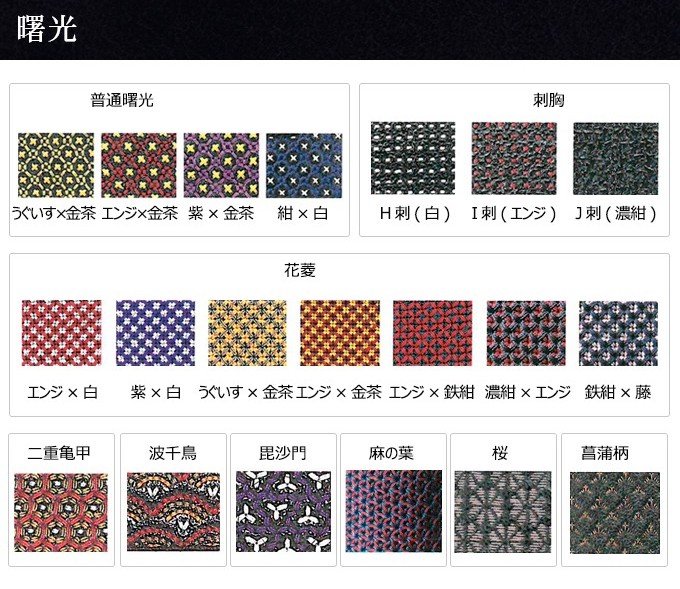 「旭峰」６ミリぐの目刺紺革防具　面