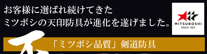  「天」極厚8mm織刺剣道防具