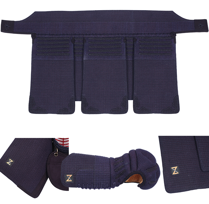 6mmCS軽量実戦型防具特練Z(面・甲手・垂３点セット)