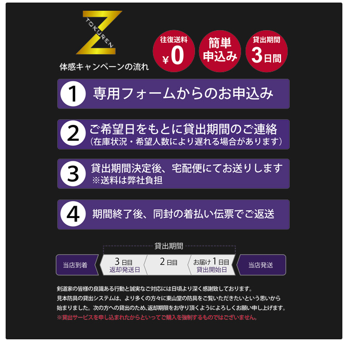 【貸出】6mmCS軽量実戦型防具特練Z