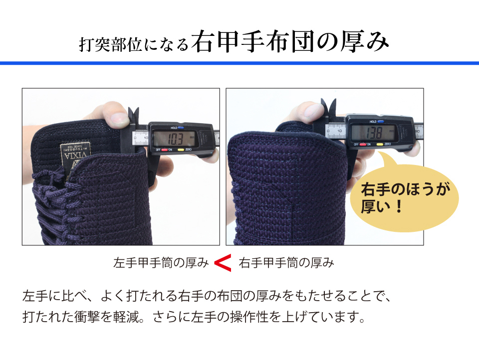 VIXIA「道」6㎜バイオメッシュ甲手