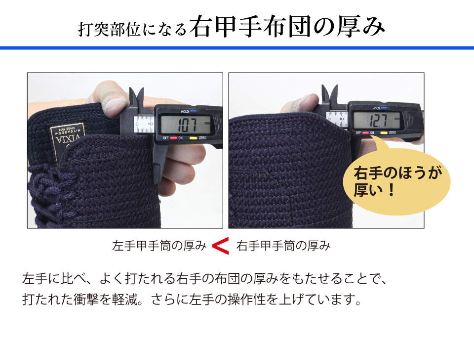 VIXIA「虎」6㎜バイオメッシュ甲手