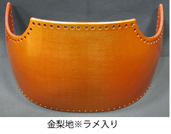 変わり塗り胴台「金梨地」