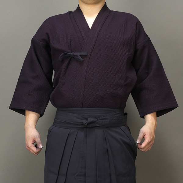 色止め紺一重剣道着