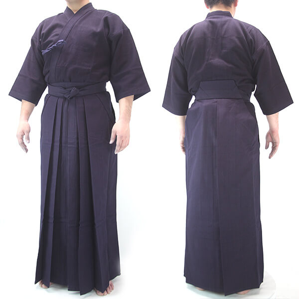 夏用藍染小刺子剣道着＋夏用薄型藍染剣道袴