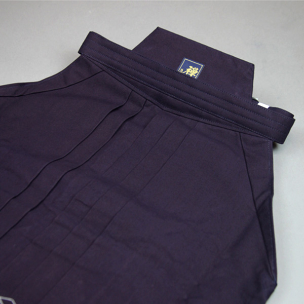 武州正藍染11,000番剣道袴　義峰作『禅』金印