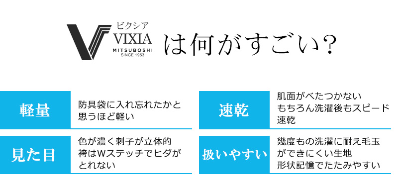 VIXIA(ヴィクシア)剣道袴