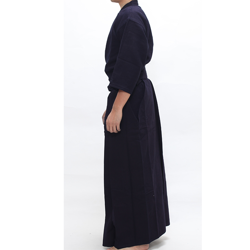 『A-1』二重藍染軽量実戦型剣道着+7000番袴セット