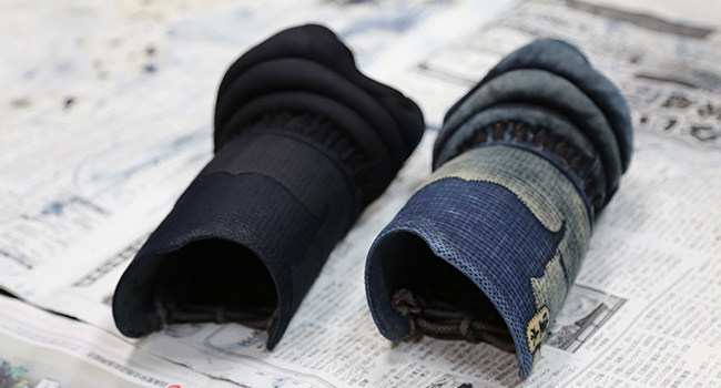 剣道防具の染め直しの方法 