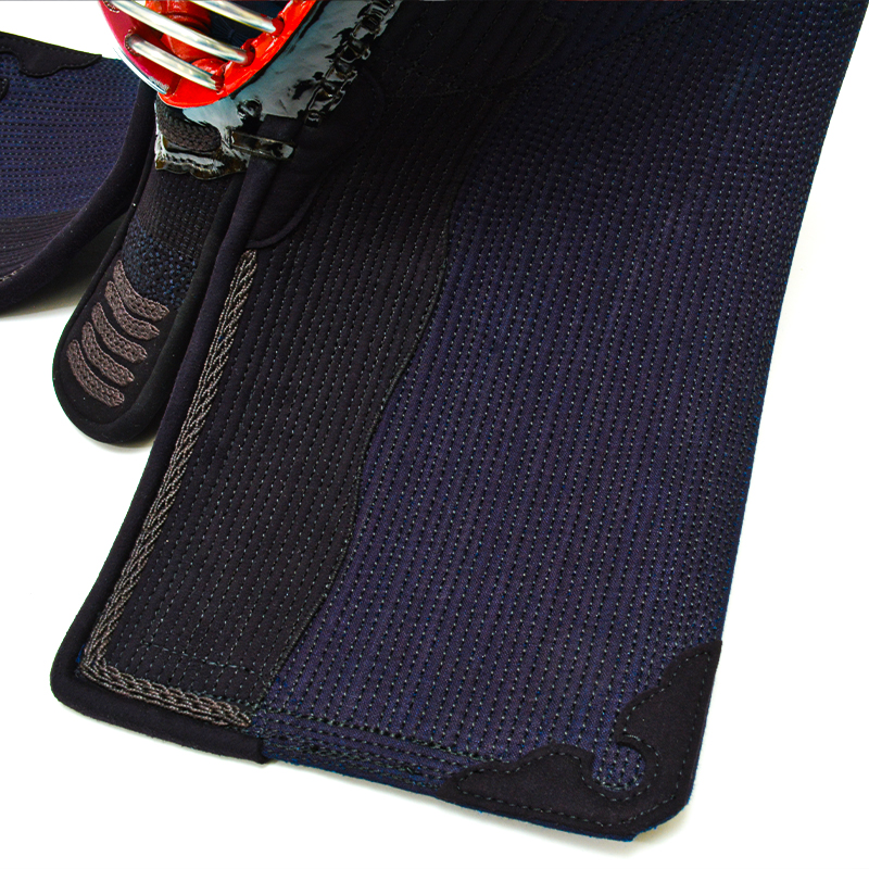 日本製 人工革(クラリーノ)8mm刺 剣道防具 面 垂 2点セット