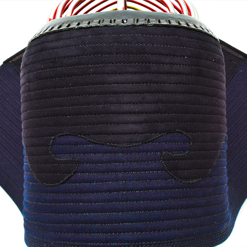 日本製 人工革(クラリーノ)8mm刺 剣道防具 面 垂 2点セット