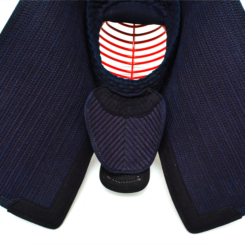 日本製 人工革(クラリーノ)8mm刺 剣道防具 面 垂 2点セット