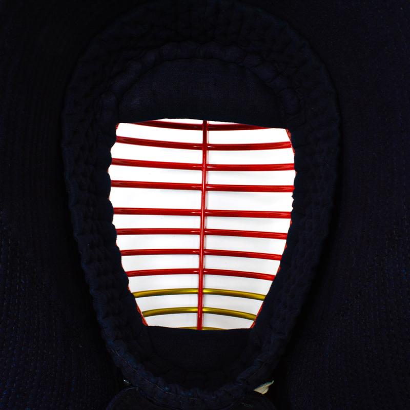 日本製 人工革(クラリーノ)8mm刺 剣道防具 面 垂 2点セット