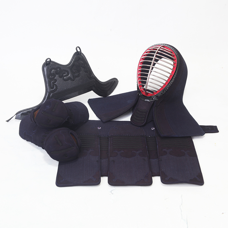 高級1.2分刺紺革手刺防具セット【胴台選択可】