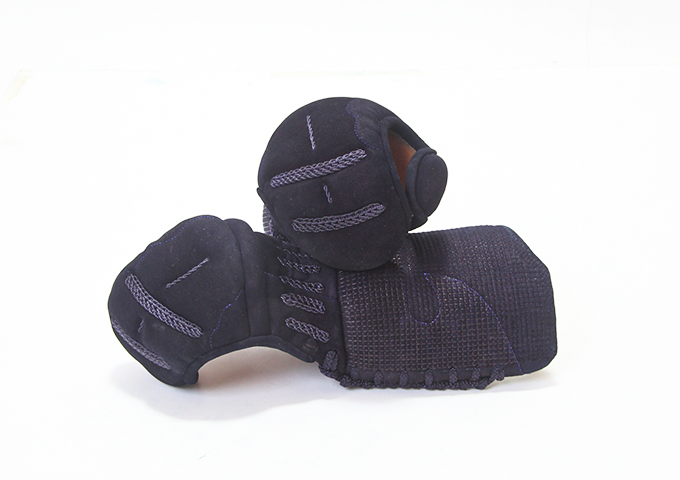 軽量型1.2分紺革手刺防具 甲手単品