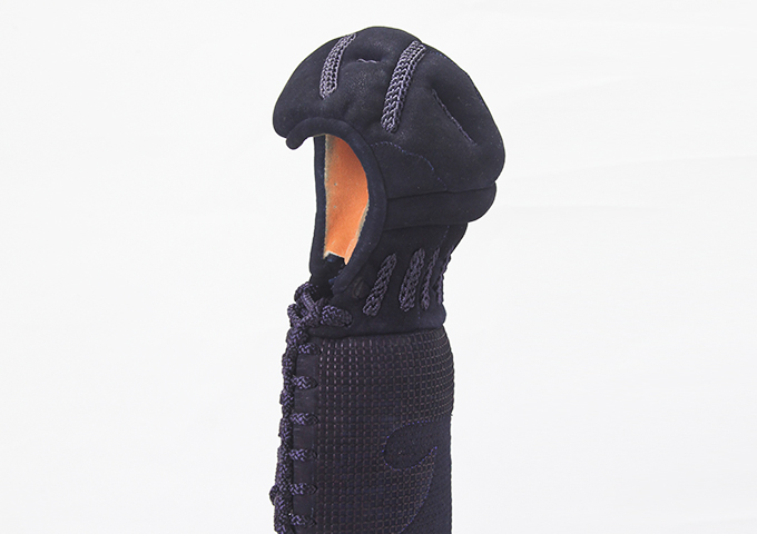 軽量型1.2分紺革手刺防具 甲手単品