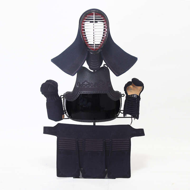 高級1.5分刺紺革手刺防具セット【胴抜き対応可】