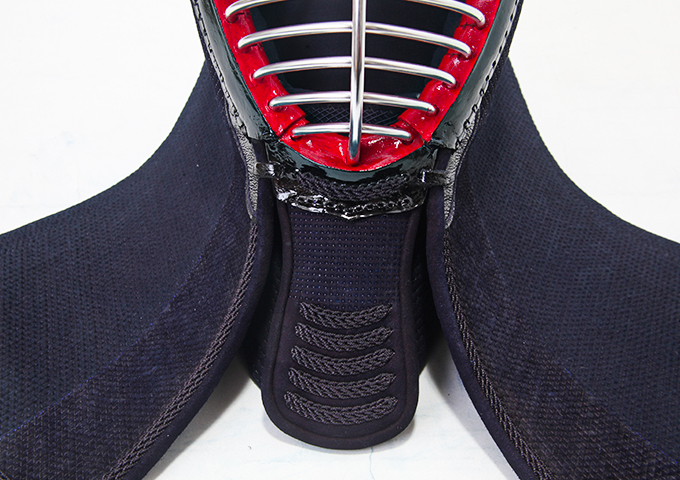 軽量型1.5分紺革手刺防具 面単品