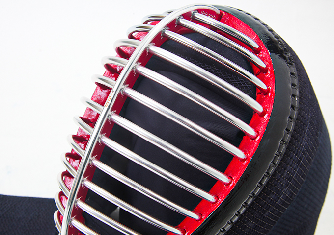 軽量型1.5分紺革手刺防具 面単品