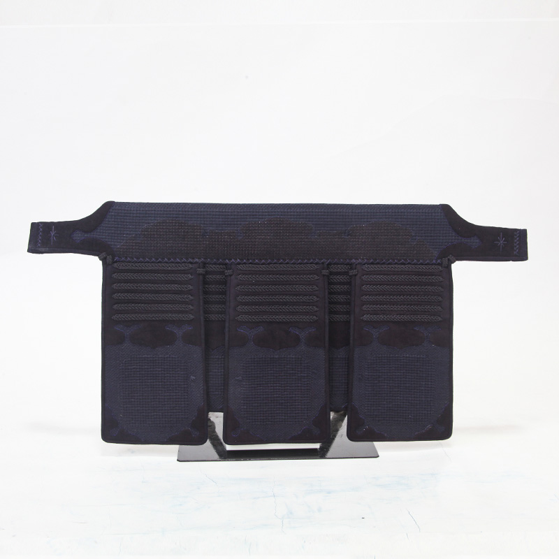 軽量型1.5分紺革手刺防具 垂単品