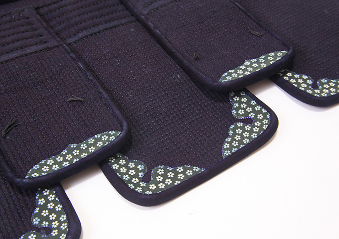 1.5分紺革手刺防具 垂単品