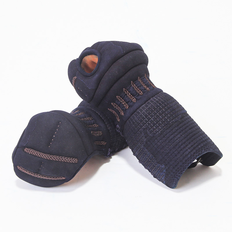 特選2.5分紺革手刺防具 甲手単品