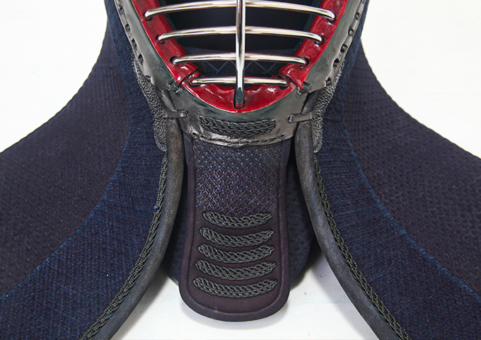 3.0分織刺 牛紺革 手刺防具 面単品