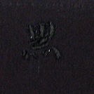 黒刺繍ネーム画像