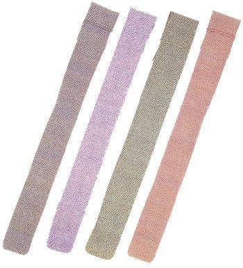 鹿革風小桜柄略式　三本入Ａ裏付