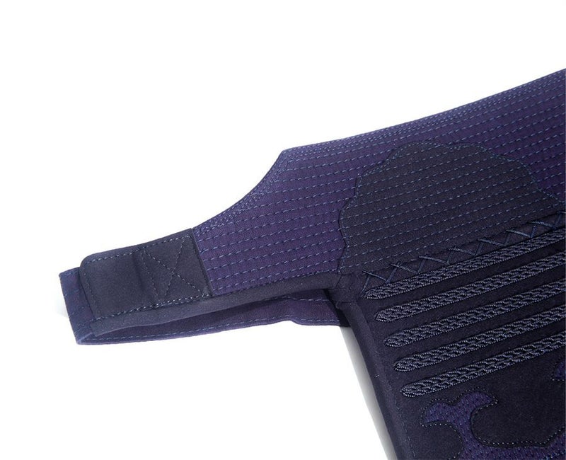 【防具セレクト対象商品】「源」6ミリ人工革フィットステッチ防具 垂【ﾐｼﾝ刺･機械刺】