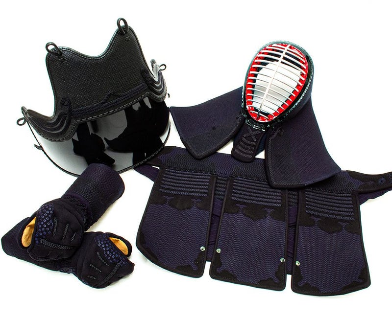 「源龍」3mm人工革(クラリーノ)フィットステッチ 剣道防具セット