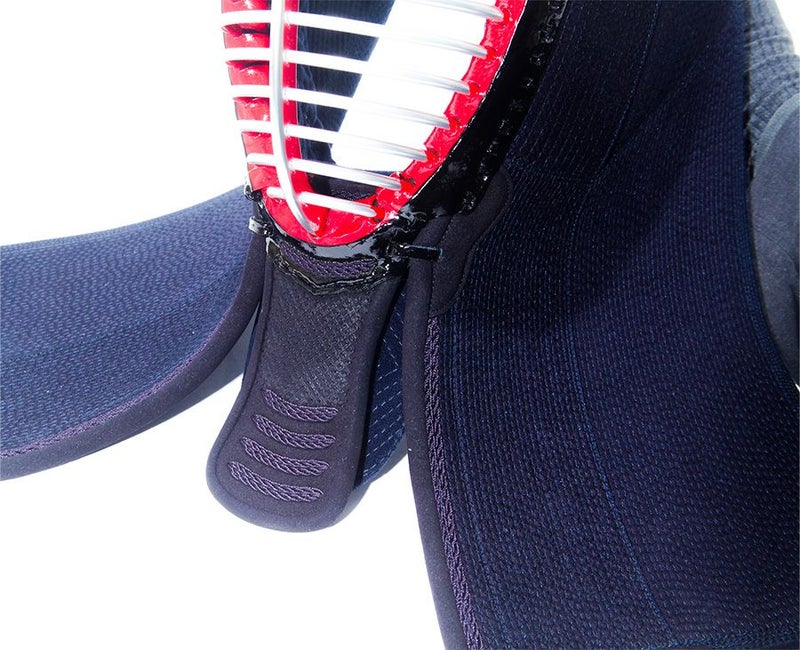 【防具セレクト対象商品】「源武」6ミリ織刺フィットステッチ防具面