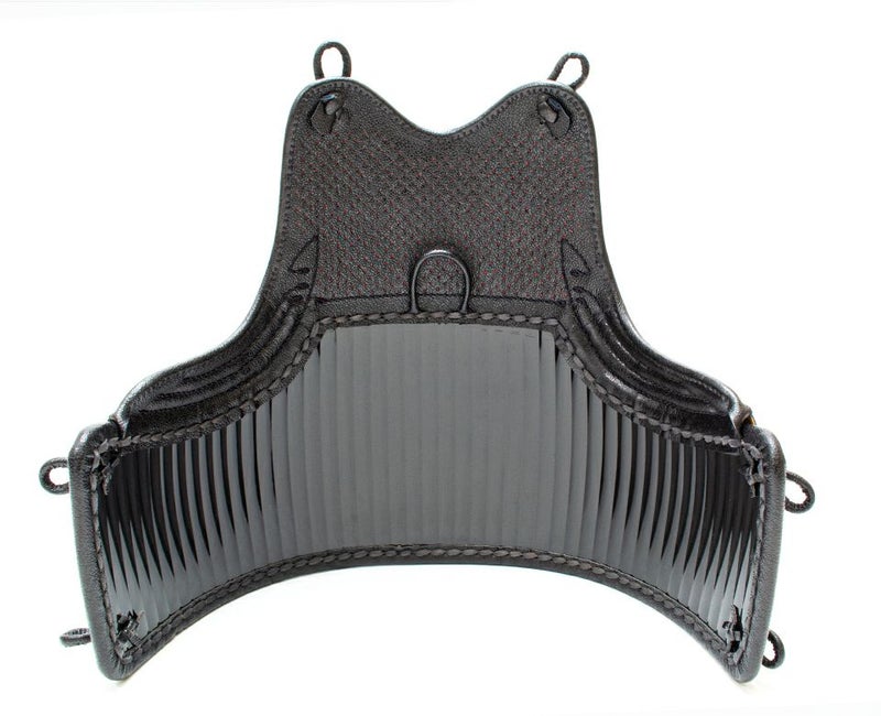 【防具セレクト対象商品】「源龍」3ミリ人工革フィットステッチ防具 胴【ﾐｼﾝ刺･機械刺】