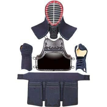 剣道防具一色（バッグ付） 無幻FLY 】 実戦織刺 防具一式 – 西日本武道具