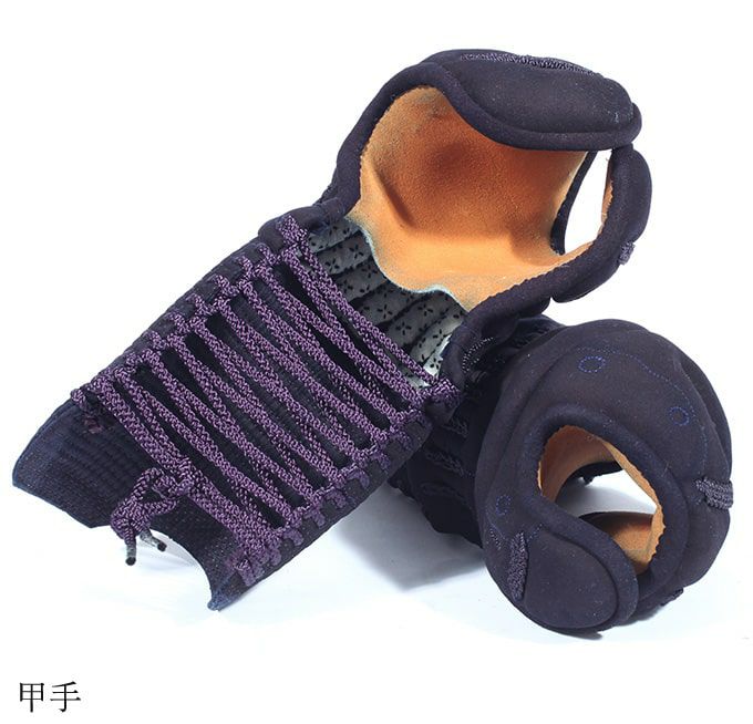 剣道具　小手　手刺し1.5分 剣道屋 手刺し セット 1.5分総鹿革手刺「新・玄武」【面・甲手・垂れ