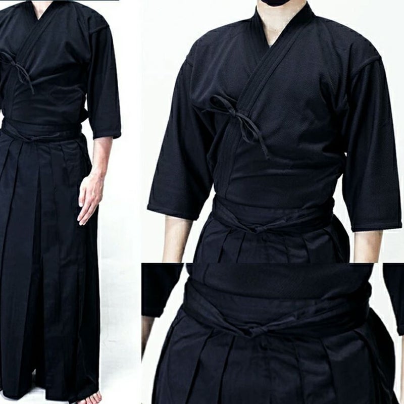 2WAY剣道防具キャリー+織刺風ジャージ剣道着・上製テトロン剣道袴【防具袋・剣道着・剣道衣・剣道袴セット】