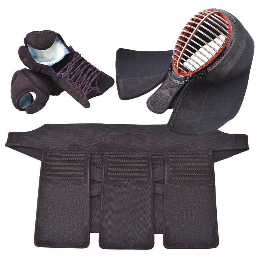 A-1αMarkX 3mm紺革 剣道防具セット