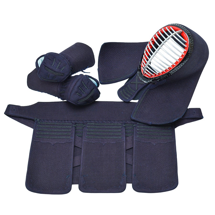 A-1αMarkX 6mm総織刺十字刺 剣道防具